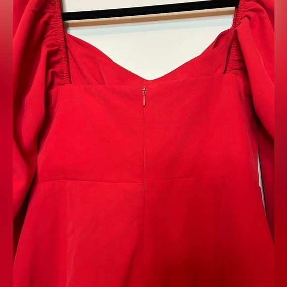 Princess Polly Lillie Long Sleeve Red Mini Dress - Picture 5 of 8